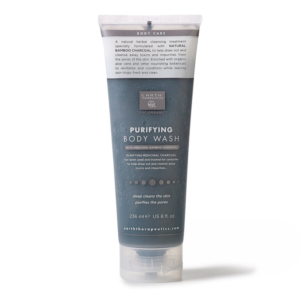 Earth Therapeutics Charcoal Purifying Body Wash, 8 Oz